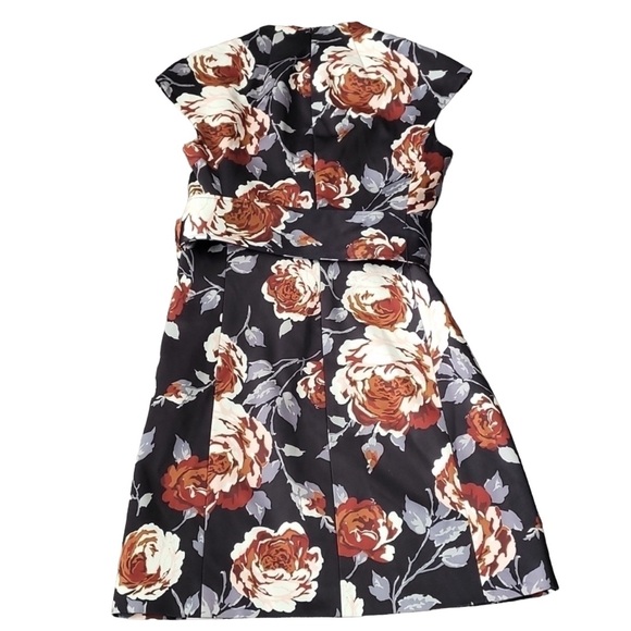 Theory Victoria Mod Floral Print Dress - Picture 3 of 6